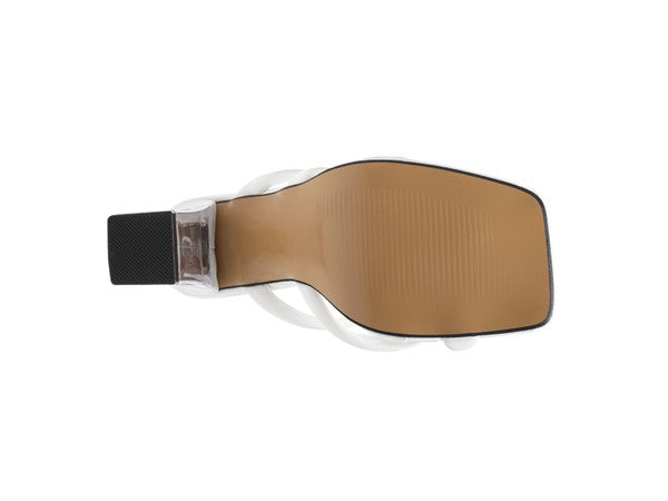 ERISED Clear Heel Toe Ring Slides Coco’s Tee Boutique